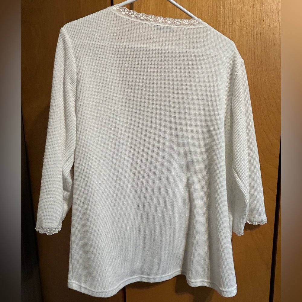 Elegant White Women's Top